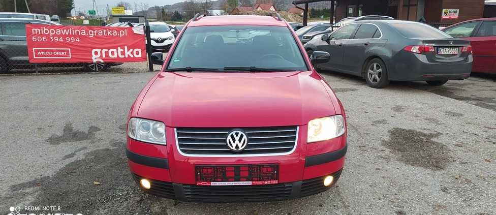 Volkswagen Passat cena 9900 przebieg: 218500, rok produkcji 2001 z Lubraniec małe 254